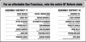 Reform slate card